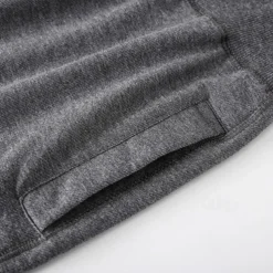 Men's Shorts Summer Shorts Casual Shorts Pocket Drawstring Plain Comfort Breathable Knee Length Outdoor Vacation Sport Casual Black White