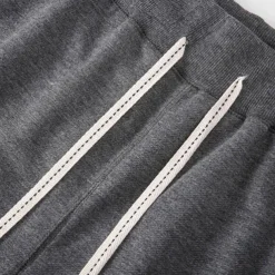 Men's Shorts Summer Shorts Casual Shorts Pocket Drawstring Plain Comfort Breathable Knee Length Outdoor Vacation Sport Casual Black White