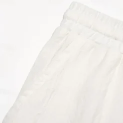 Men's Shorts Summer Shorts Beach Shorts Pocket Drawstring Elastic Waist Plain Comfort Breathable Short Casual Daily Holiday Fashion Classic Style Black White