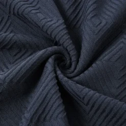 Men's Silk Linen Cotton T Shirt Checkerboard Crew Neck School Training Short Sleeve Crewneck Knitting Clothing Apparel Knitwear Vacation Vintage Neutral