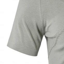 Men's Silk Linen Cotton T Shirt Line Texture Crew Neck School Short Sleeve Crewneck Clothing Apparel Knitwear Vacation Vintage Neutral