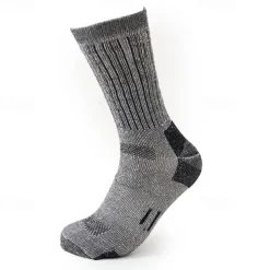 Men's Ski Socks Outdoor Winter Anti-Slip Thermal Warm Crew Socks for Camping / Hiking Snowboarding Winter Sports
