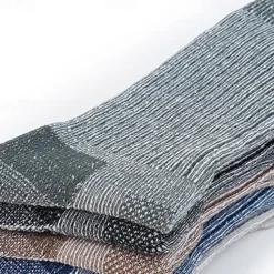 Men's Ski Socks Outdoor Winter Anti-Slip Thermal Warm Crew Socks for Camping / Hiking Snowboarding Winter Sports