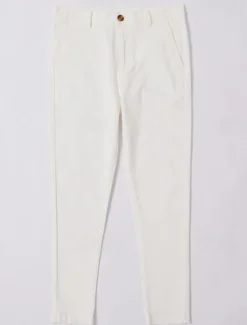 Men's Skinny Trousers Chinos Chino Pants Casual Pants Pocket Plain Comfort Soft Full Length Outdoor Daily Going out Fashion Streetwear Black White Micro-elastic