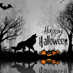Men's Skull Flame Halloween Costumes Shirt Cuban Collar Shirt Button Up Shirt Short Sleeve Dark Punk Gothic Style Holiday Streetwear Summer Camp Collar Shirt 3D Print Red Orange