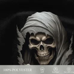 Men's Skull Halloween Costumes Swim Shorts Board Shorts Swimming Trunks Mid Waist Fashion Streetwear Designer Casual Daily Holiday Pocket Elastic Waist 3D Print Designer Clothing Apparel