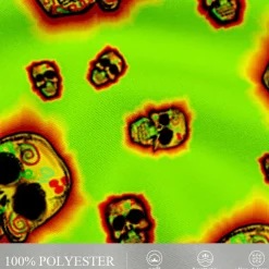 Men's Skull Halloween Costumes Swim Trunks Swim Shorts Board Shorts Mid Waist Fashion Streetwear Designer Casual Daily Holiday Pocket Elastic Waist 3D Print Designer Clothing Apparel