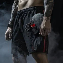 Men's Skull Swim Trunks Swim Shorts Board Shorts Mid Waist Fashion Streetwear Designer Casual Daily Holiday Pocket Drawstring Elastic Waist Designer Clothing Apparel