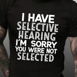 Men's Slogan T Shirt Casual Style Cotton Short Sleeve Graphic Shirt Blue-Green Black Wine Comfortable Tee Vacation Holiday Fashion Designer Clothing