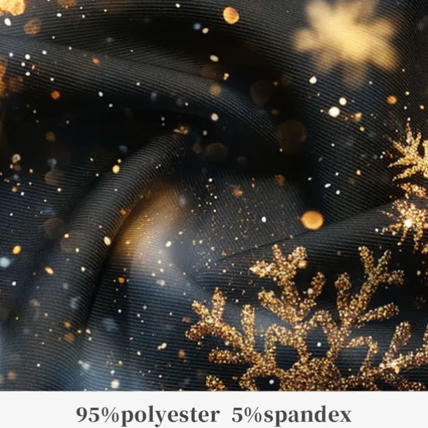 Men's Snowflake Long Sleeve Turndown Business Party Evening Wear Dailywear Buttons 3D Print Multi Pocket