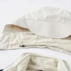 Men's Softshell Jacket Hiking Jacket Winter Outdoor Color Block Thermal Warm Windproof Water Resistant 3-in-1 Jacket Windbreaker Jacket Traveling Black Ivory Army Green Red Blue