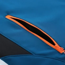 Men's Softshell Jacket Hiking Jacket Outdoor Color Block Waterproof Windproof Windbreaker Jacket Traveling Black Red Navy Blue Royal Blue Grey