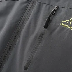 Men's Softshell Jacket Hiking Jacket Rain Jacket Outdoor Windproof Water Resistant Lightweight Windbreaker Jacket Traveling Black Army Green Blue Grey