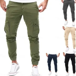 Men's Solid Color Ripstop Breathable ArmyGreen Black