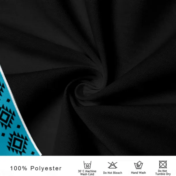 Men's Southwestern Print Shirt Western Shirt Cowboy Shirt Short Sleeve Western Style Tribal Summer Spring Shirt Collar Black Yellow Red Green