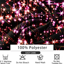 Men's Sparkly Glittery Long Sleeve Turndown Artistic Casual Party Evening Wear Daily New Year Eve Buttons 3D Print Multi Pocket