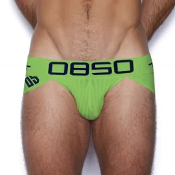 Men's Sport Briefs Running Brief Underwear Winter Cotton Breathable Lightweight Soft Fitness Performance Running Sportswear Activewear Solid Colored Black Pink Sky Blue