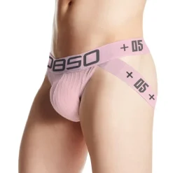 Men's Sport Briefs Running Brief Underwear Winter Cotton Breathable Lightweight Soft Fitness Performance Running Sportswear Activewear Solid Colored Black Pink Sky Blue