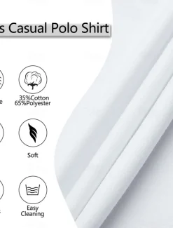 Men's Sport Polo Golf Shirt Casual Sports Tops Ribbed Polo Collar Short Sleeve Fashion Basic Solid Color Patchwork Summer Regular Fit Black White Red Blue Green Sport Polo