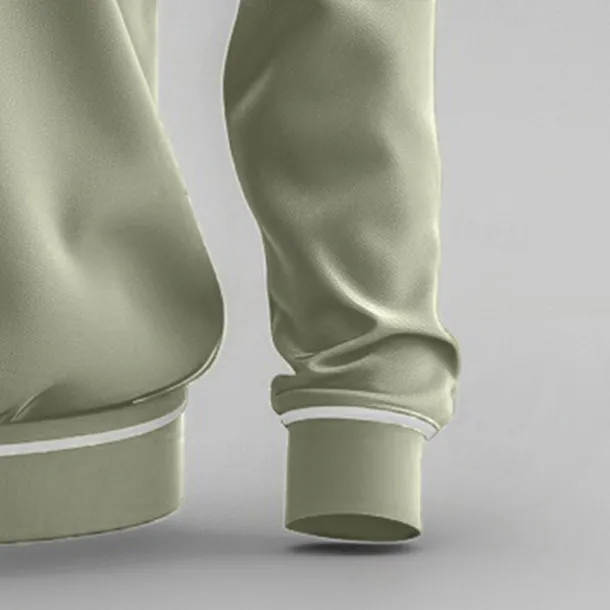 Men's Sport Polo Quarter Zip Polo Street Vacation Quarter Zip Long Sleeve Fashion Basic Solid Color Pocket Spring & Fall Regular Fit Green Dark Grey Sport Polo