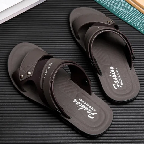 Men's Sport Sandals with Adjustable Straps, Comfortable Outdoor Footwear for Beach, Hiking, and Casual Wear