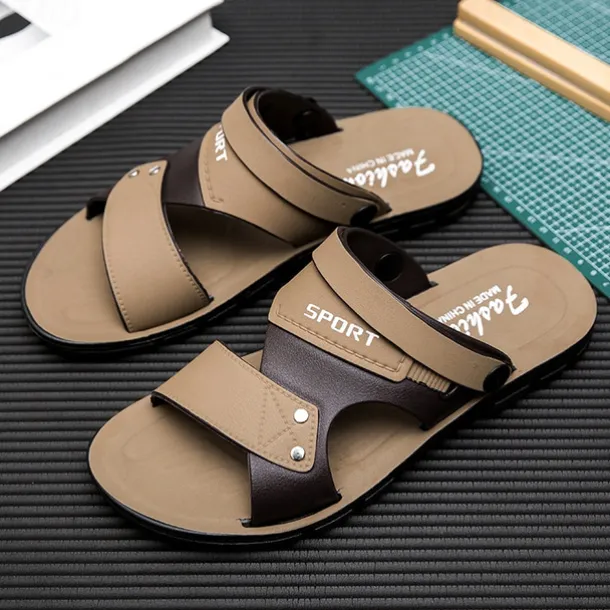 Men's Sport Sandals with Adjustable Straps, Comfortable Outdoor Footwear for Beach, Hiking, and Casual Wear