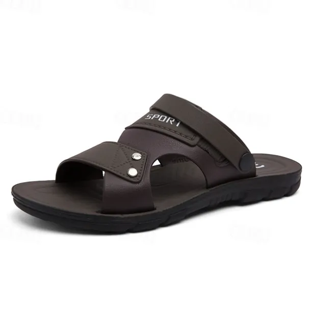 Men's Sport Sandals with Adjustable Straps, Comfortable Outdoor Footwear for Beach, Hiking, and Casual Wear