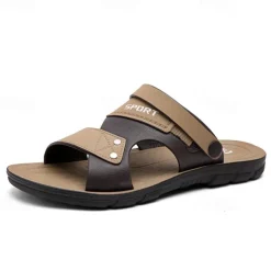 Men's Sport Sandals with Adjustable Straps, Comfortable Outdoor Footwear for Beach, Hiking, and Casual Wear