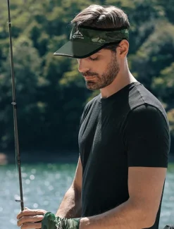 Men's Sports Visor Hat – Lightweight Breathable Sun Protection Cap for Running, Golf, Tennis & Outdoor Activities