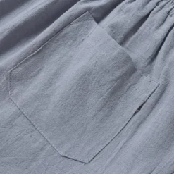 Men's Summer Shorts Pocket Solid Colored Outdoor Sports Short Vacation Casual Casual ArmyGreen Black Low Waist Micro-elastic