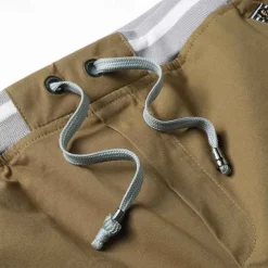 Men's Summer Shorts Work Shorts Pocket Drawstring Plain Comfort Breathable Knee Length Outdoor Business Fashion Casual Black Blue