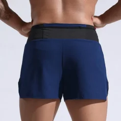 Men's Sweat Shorts Shorts Summer Shorts Pocket Drawstring Elastic Waist Plain Comfort Short Sports Outdoor Daily Going out Fashion Casual Black Red Micro-elastic