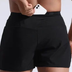 Men's Sweat Shorts Shorts Summer Shorts Pocket Drawstring Elastic Waist Plain Comfort Short Sports Outdoor Daily Going out Fashion Casual Black Red Micro-elastic