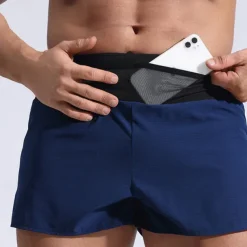 Men's Sweat Shorts Shorts Summer Shorts Pocket Drawstring Elastic Waist Plain Comfort Short Sports Outdoor Daily Going out Fashion Casual Black Red Micro-elastic