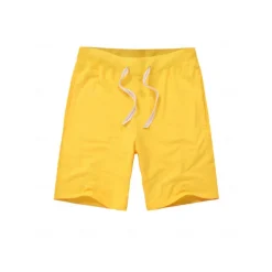 Men's Sweat Shorts Shorts Workout Shorts Casual Shorts Pocket Drawstring Elastic Waist Plain Comfort Breathable Knee Length Casual Daily Holiday Sports Fashion Smoky gray Black Micro-elastic