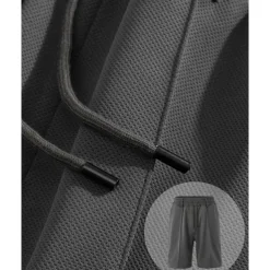 Men's Sweat Shorts Shorts Summer Shorts Beach Shorts Pocket Drawstring Elastic Waist Plain Comfort Breathable Short Outdoor Sports Classic Casual Black Brown