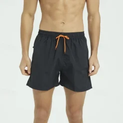 Men's Sweat Shorts Shorts Sport Daily Quick Dry Comfortable Pocket Drawstring Elastic Waist Plain Short Gymnatics Casual Activewear Black White Micro-elastic