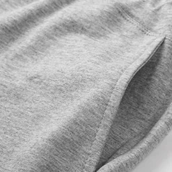 Men's Sweat Shorts Shorts Running Shorts Terry Shorts Pocket Plain Comfort Breathable Outdoor Daily Going out Fashion Casual Black White