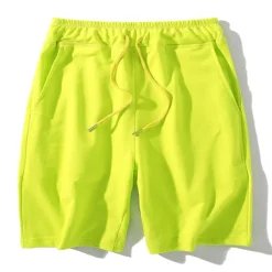 Men's Sweat Shorts Shorts Running Shorts Terry Shorts Pocket Plain Comfort Breathable Outdoor Daily Going out Fashion Casual Black White