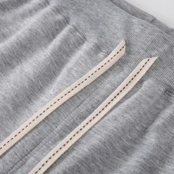 Men's Sweat Shorts Shorts Summer Shorts Beach Shorts Pocket Drawstring Elastic Waist Plain Comfort Breathable Short Holiday Vacation Beach Sports Fashion Black White