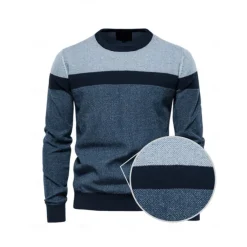 Men's Sweater Navy Blue Green Long Sleeve Top Golf Attire Clothes Outfits Wear Apparel