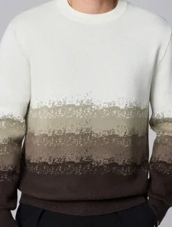 Men's Sweater Pullover Sweater Jumper Knit Regular Ombre Crew Neck Knitwear Elegant Formal Anniversary Clothing Apparel Fall Winter Black M L XL