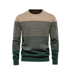 Men's Sweater Red Orange Beige Long Sleeve Top Golf Attire Clothes Outfits Wear Apparel