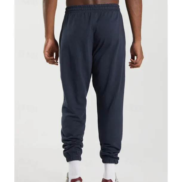 Men's Sweatpants Joggers Trousers Pocket Drawstring Elastic Waist Plain Comfort Sports Outdoor Daily Fashion Casual Black White Micro-elastic