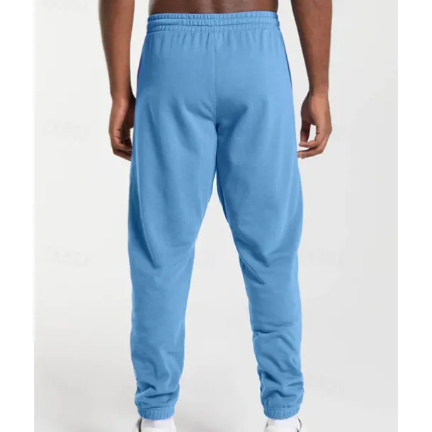 Men's Sweatpants Joggers Trousers Pocket Drawstring Elastic Waist Plain Comfort Sports Outdoor Daily Fashion Casual Black White Micro-elastic