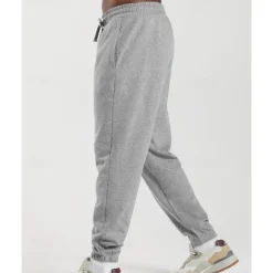 Men's Sweatpants Joggers Trousers Pocket Drawstring Elastic Waist Plain Comfort Sports Outdoor Daily Fashion Casual Black White Micro-elastic