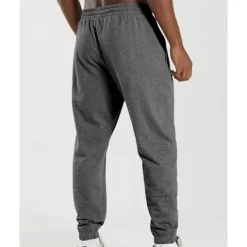 Men's Sweatpants Joggers Trousers Pocket Drawstring Elastic Waist Plain Comfort Sports Outdoor Daily Fashion Casual Black White Micro-elastic