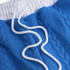 Men's Sweatpants Joggers Trousers Drawstring Elastic Waist Side Button Patchwork Comfort Breathable Casual Daily Holiday Sports Fashion Black White