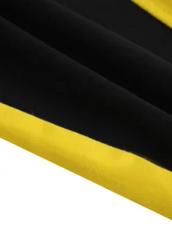 Men's Sweatpants Joggers Tapered pants Trousers Drawstring Elastic Waist Zipper Pocket Color Block Comfort Casual Daily Holiday Sports Stylish Black-White White & Blue Micro-elastic