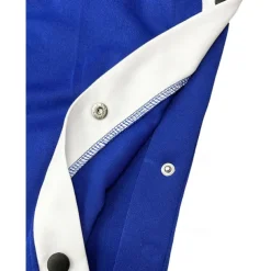 Men's Sweatpants Joggers Tear Away Pants Trousers Straight Leg Sweatpants Drawstring Elastic Waist Side Button Plain Comfort Breathable Outdoor Daily Going out Fashion Casual Black Blue